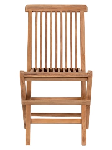 House Nordic Krzesła (2 szt.) "Toledo" w kolorze jasnobrązowym - 42 x 58 x 31 cm