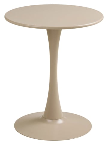 House Nordic Esstisch "Meira" in Taupe - (H)72 x Ø 60 cm
