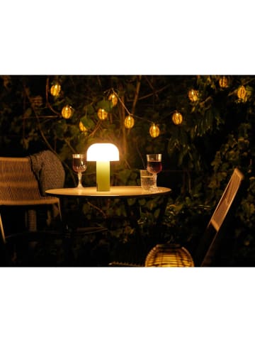 House Nordic Led-tafellamp "Soham" groen - (H)22 x Ø 15 cm