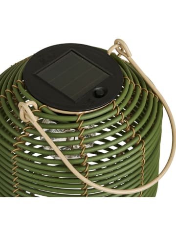 House Nordic Solarny lampion LED "Crewe" w kolorze zielonym - wys. 15,5 x Ø 15 cm