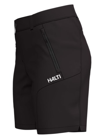 Halti Szorty funkcyjne "Pallas Cool" w kolorze czarnym