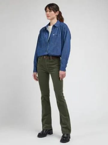 Lee Spijkerblouse donkerblauw