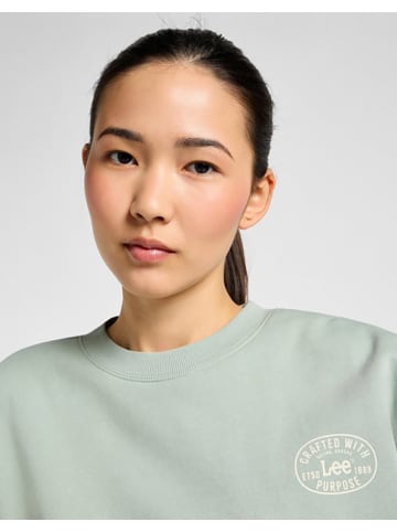 Lee Sweatshirt in Grün