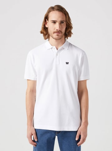 Wrangler Poloshirt in Weiß