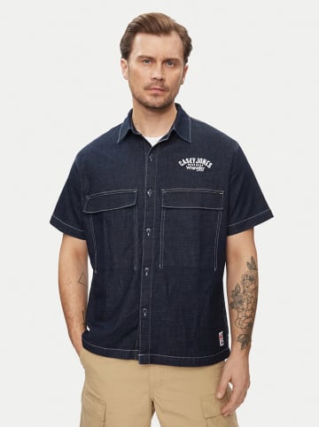 Wrangler Koszula dżinsowa - Regular fit - w kolorze granatowym