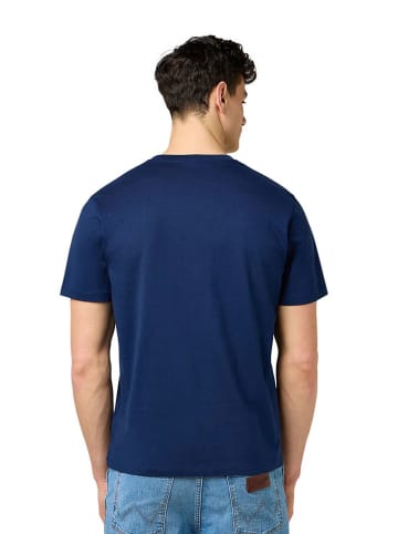 Wrangler Shirt donkerblauw