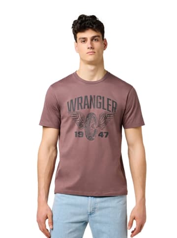 Wrangler Shirt lichtbruin