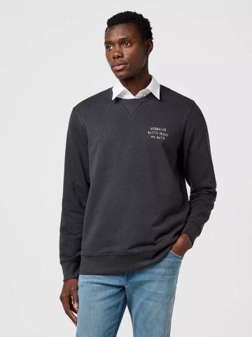 Wrangler Bluza w kolorze antracytowym