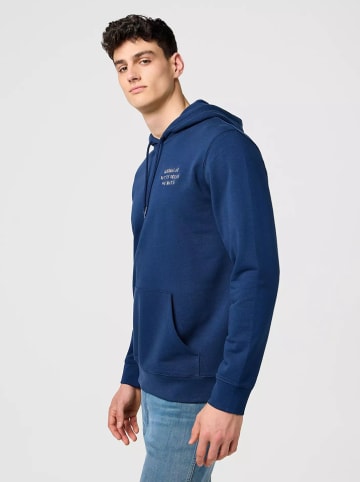 Wrangler Hoodie in Dunkelblau