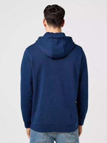 Wrangler Hoodie donkerblauw