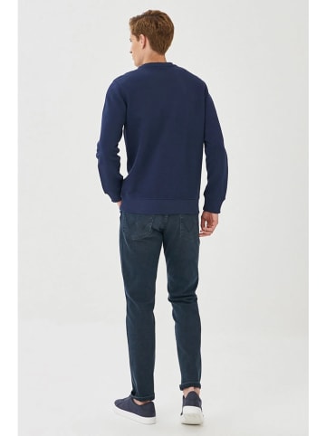 Wrangler Dżinsy "Texas Taper" - Slim fit - w kolorze granatowym