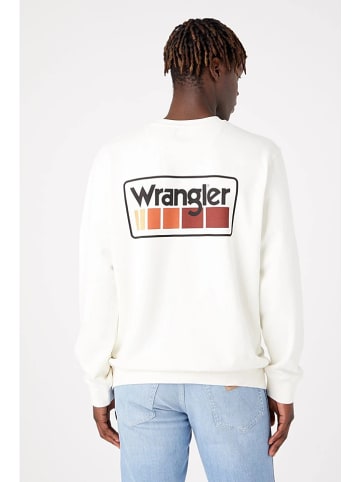 Wrangler Sweatshirt in Weiß