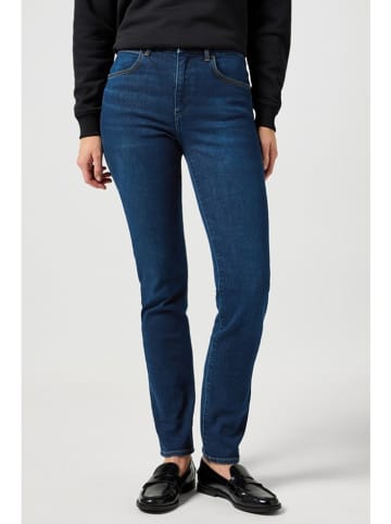 Wrangler Spijkerbroek - comfort fit - donkerblauw