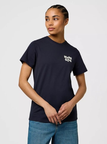 Wrangler Shirt donkerblauw