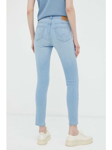 Wrangler Spijkerbroek - skinny fit - lichtblauw