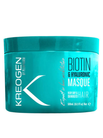 Kreogen Haarmaske "Biotin & Hyaluronic" für geschädigtes Haar, 500 ml