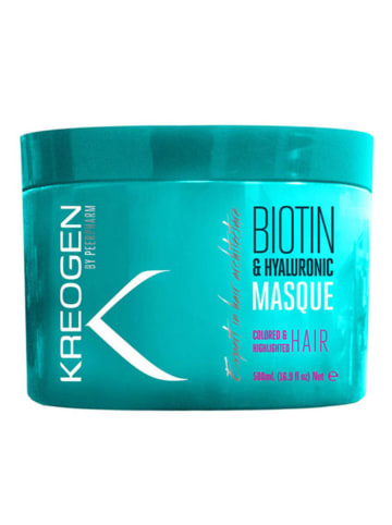 Kreogen Haarmasker "Biotin & Hyaluronic" voor gekleurd haar, 500 ml