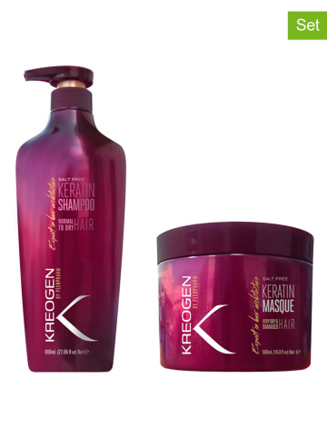 Kreogen 2-delige haarverzorgingsset "Kreogen Keratin"