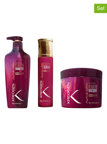 Kreogen 3-delige haarverzorgingsset "Kreogen Keratin"
