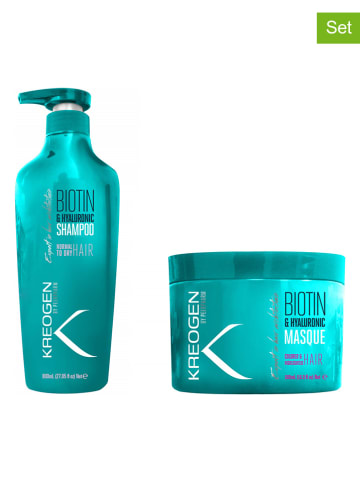 Kreogen 2-delige haarverzorgingsset "Kreogen Biotin"