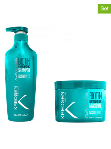 Kreogen 2-delige haarverzorgingsset "Kreogen Biotin"