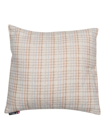 David Fussenegger Poszewka "Silvretta - Karo" w kolorze kremowym na poduszkę