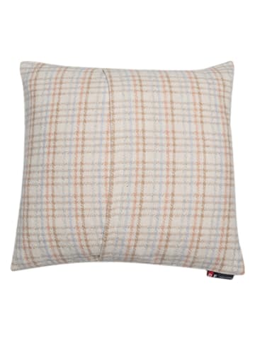 David Fussenegger Poszewka "Silvretta - Karo" w kolorze kremowym na poduszkę