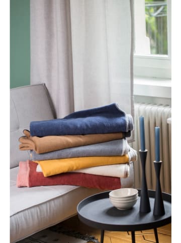 David Fussenegger Plaid "Velvet" in Hellbraun/ Grau