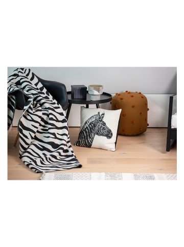 David Fussenegger Kissenhülle "Nova - Zebra" in Creme/ Schwarz