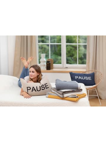 David Fussenegger Poszewka w kolorze niebieskim na poduszkę