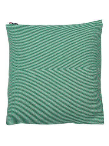 David Fussenegger Poszewka "Nova - Herringbone" w kolorze zielonym na poduszkę