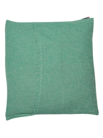 David Fussenegger Poszewka "Nova - Herringbone" w kolorze zielonym na poduszkę