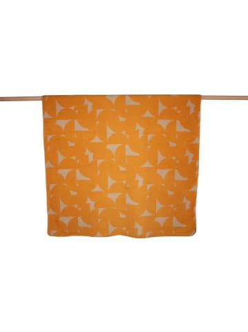 David Fussenegger Wohndecke "Savona - Halbkreise" in Senf/ Beige