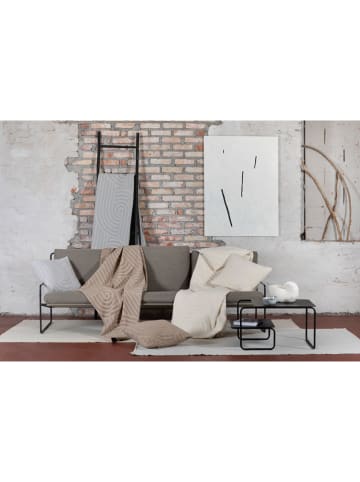 David Fussenegger Pled "Riga - Curved Lines" w kolorze kremowym