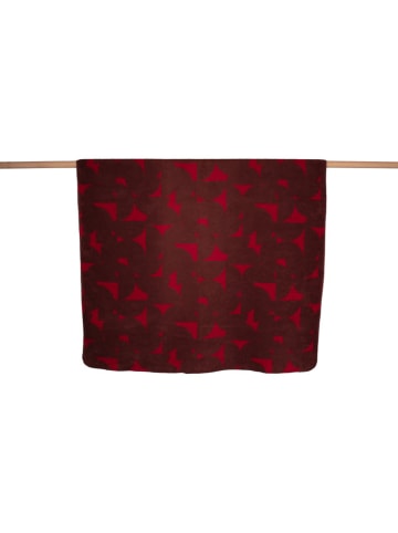 David Fussenegger Koc "Savona - Semicircles" w kolorze brązowo-czerwonym