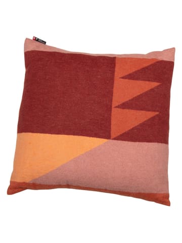 David Fussenegger Poszewka "Silvretta - Abstract" w kolorze pomarańczowo-czerwonym na poduszkę