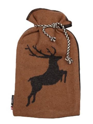 David Fussenegger Termofor "Silvretta - Deer" w kolorze jasnobrązowo-czarnym