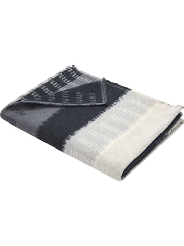 David Fussenegger Koc flanelowy "Luca" w kolorze antracytowym