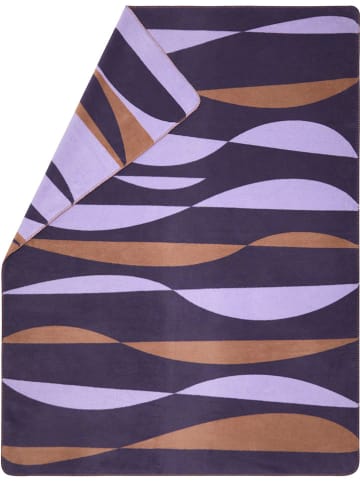 David Fussenegger Koc w kolorze fioletowo-jasnobrązowym