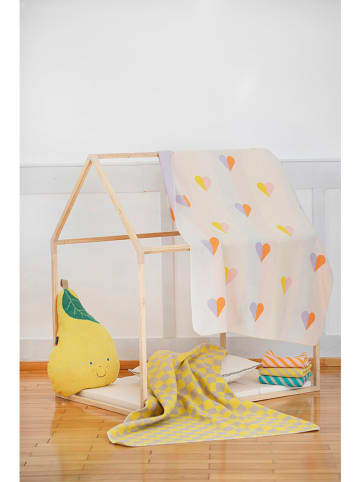 David Fussenegger Kinderdecke "Juwel - Schachbrett" in Gelb