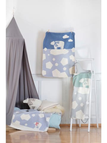 David Fussenegger Kissen "Juwel - Eisbär Auf Scholle" in Creme/ Beige