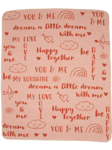 David Fussenegger Kocyk w kolorze pomarańczowym