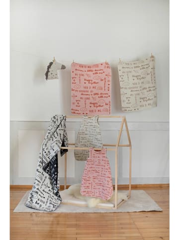 David Fussenegger Baby- & Kinderdecke "Juwel - Sketchnotes" in Orange