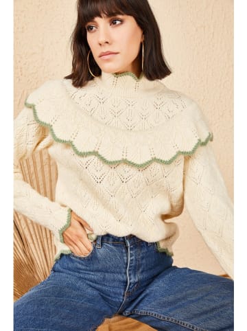 Happiness Istanbul Pullover in Beige