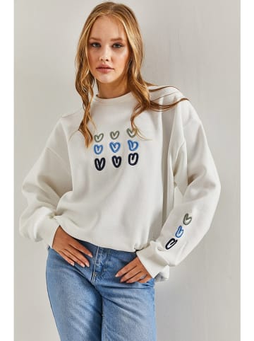 Bianco Lucci Bluza w kolorze białym