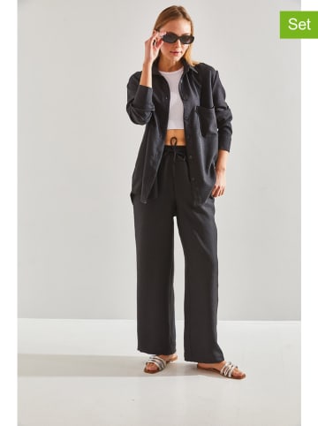 Bianco Lucci 2tlg. Outfit in Schwarz