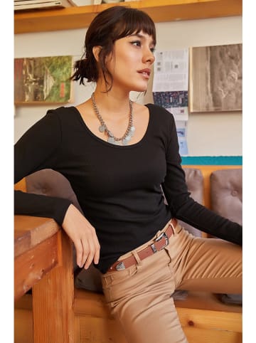 Olalook Bluse in Schwarz