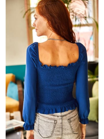trendyol Bluse in Blau