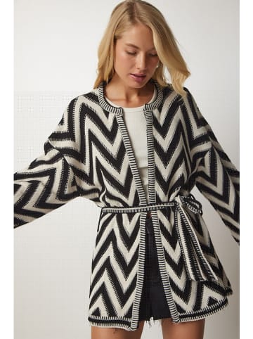 Happiness Istanbul Cardigan in Schwarz