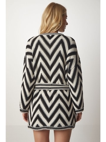 Happiness Istanbul Cardigan in Schwarz